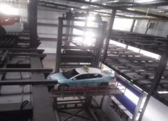 Palletstapelaar parkeersysteem